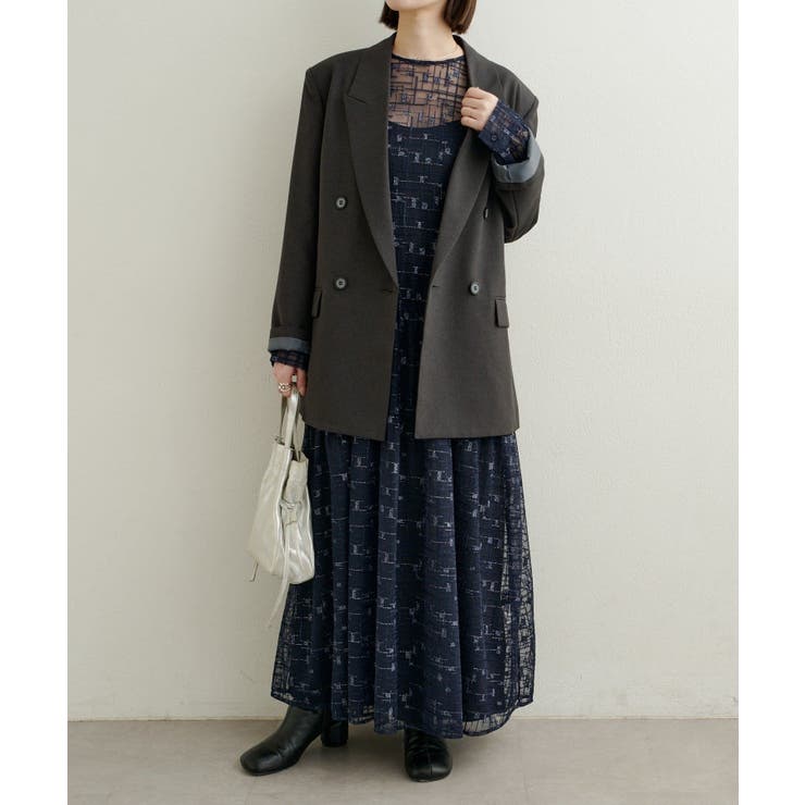 【Omekashi】シアーティアードワンピース | PAL GROUP OUTLET | 詳細画像1 