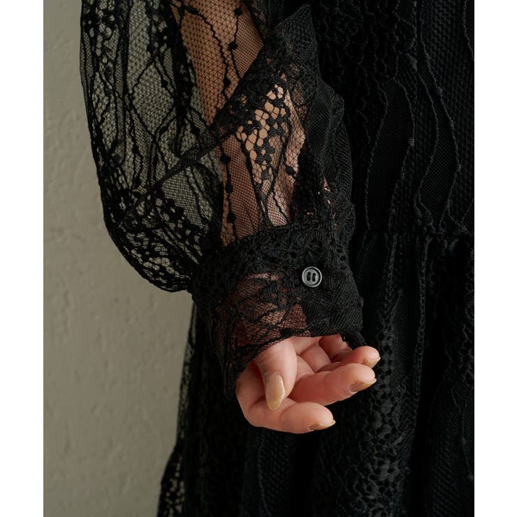 【Omekashi】シアーティアードワンピース | PAL GROUP OUTLET | 詳細画像38 