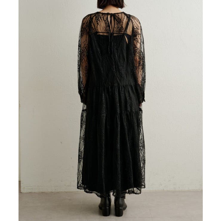 【Omekashi】シアーティアードワンピース | PAL GROUP OUTLET | 詳細画像42 