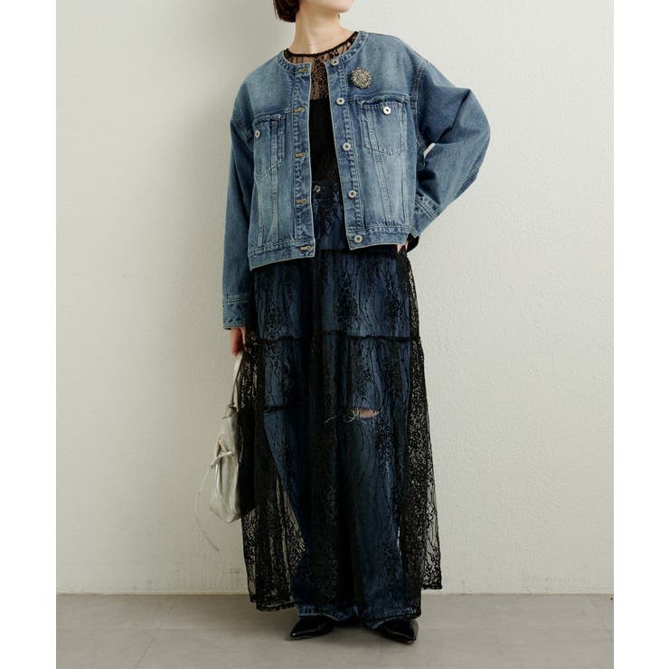 【Omekashi】シアーティアードワンピース | PAL GROUP OUTLET | 詳細画像20 