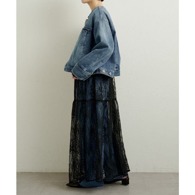 【Omekashi】シアーティアードワンピース | PAL GROUP OUTLET | 詳細画像21 