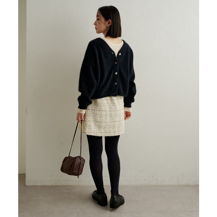 【Omekashi】ツイードラップスカート | PAL GROUP OUTLET | 詳細画像14 