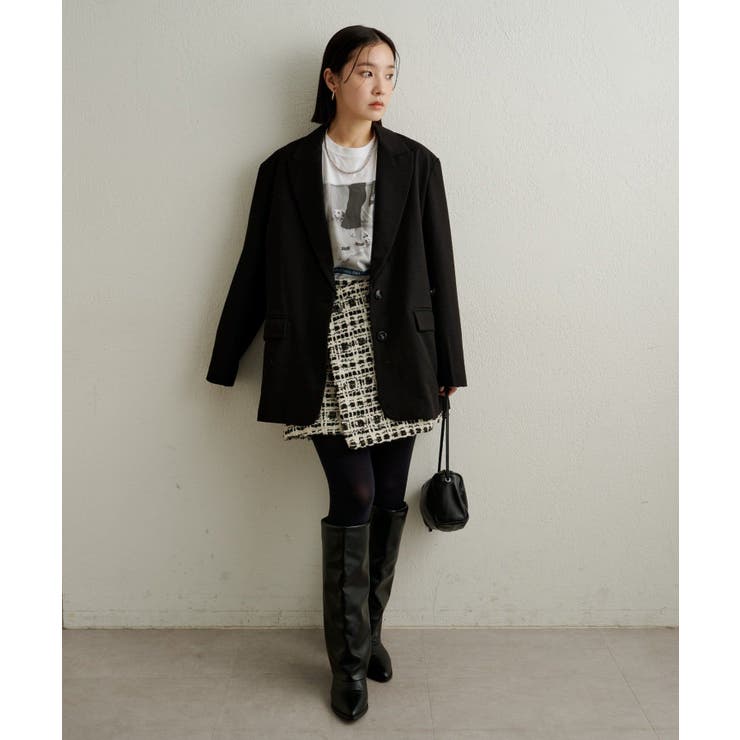 【Omekashi】ツイードラップスカート | PAL GROUP OUTLET | 詳細画像28 