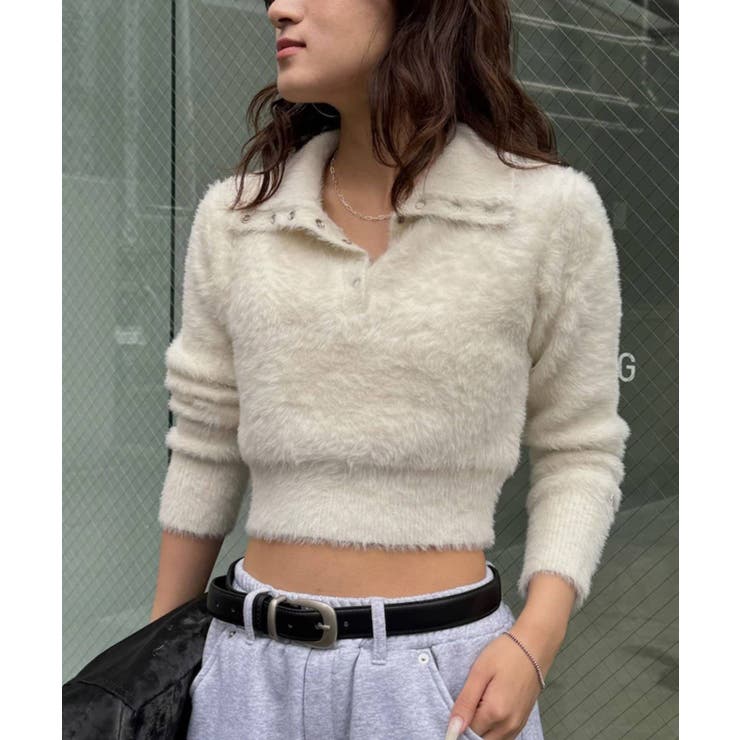 IVO | 【mline】[mline]シャギーハイネックニット | PAL GROUP OUTLET