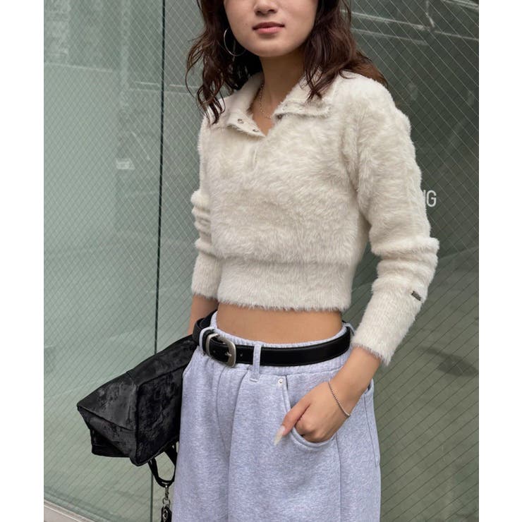 【mline】[mline]シャギーハイネックニット | PAL GROUP OUTLET | 詳細画像11 