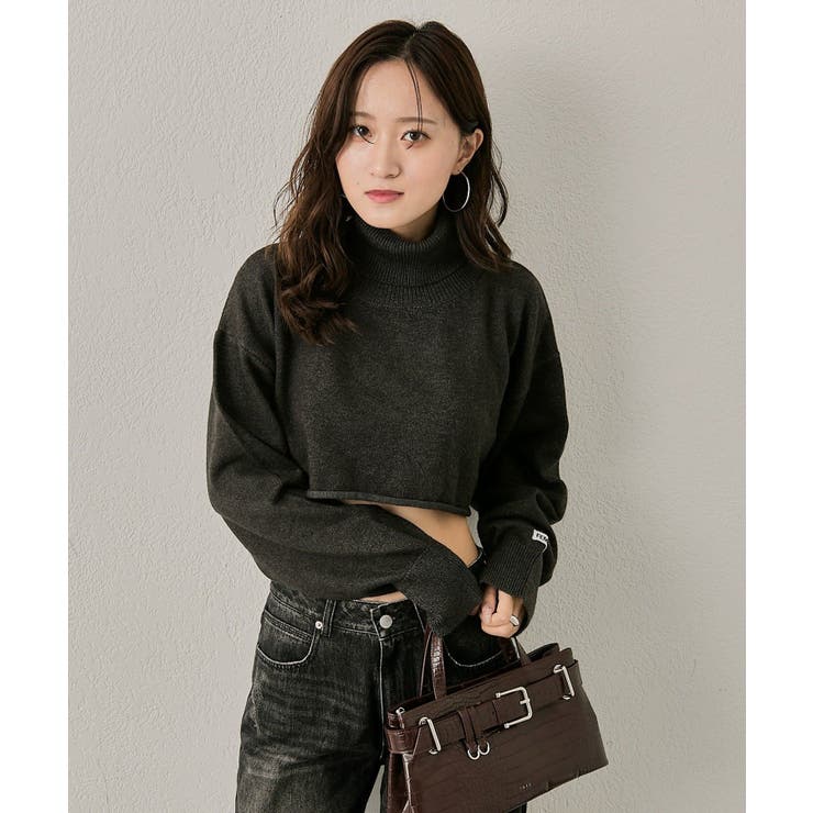 【mline】[mline]ショート タートルニット | PAL GROUP OUTLET | 詳細画像5 