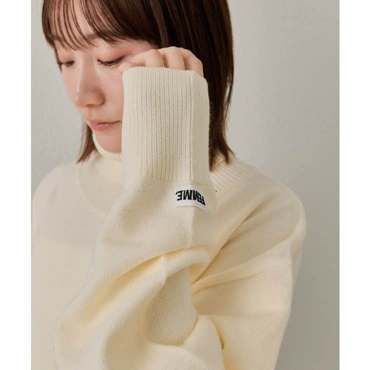 【mline】[mline]ショート タートルニット | PAL GROUP OUTLET | 詳細画像17 