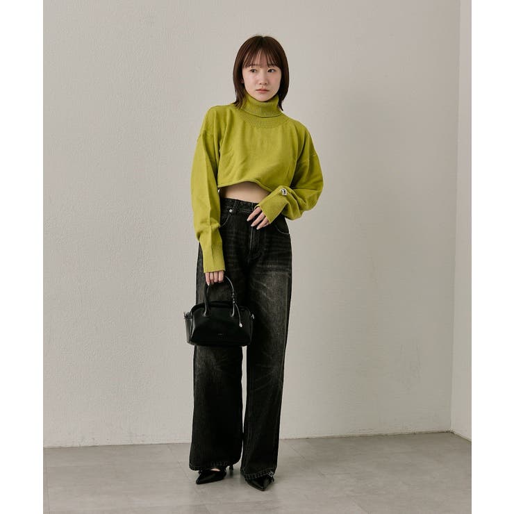 【mline】[mline]ショート タートルニット | PAL GROUP OUTLET | 詳細画像27 