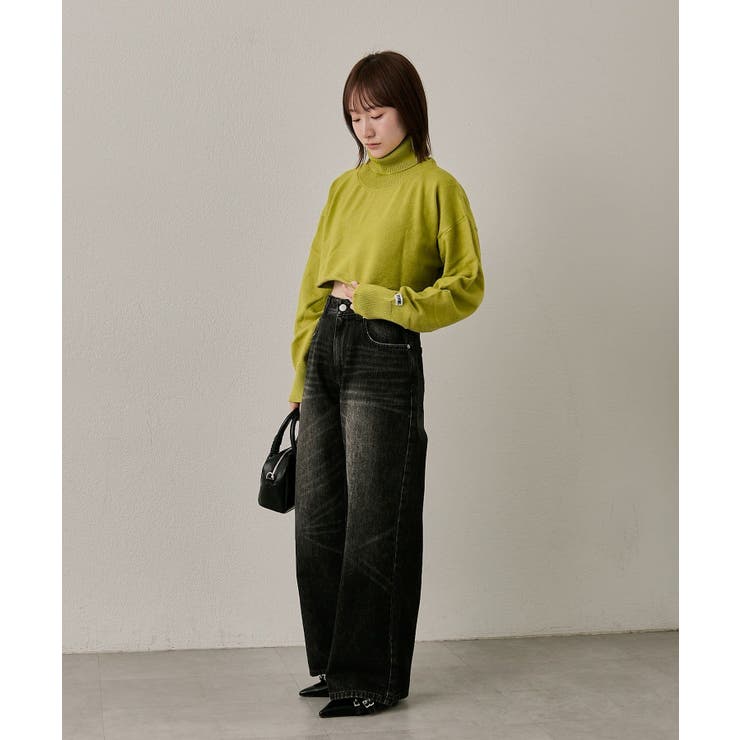 【mline】[mline]ショート タートルニット | PAL GROUP OUTLET | 詳細画像28 