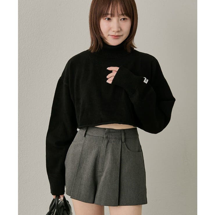 【mline】[mline]ショート タートルニット | PAL GROUP OUTLET | 詳細画像29 