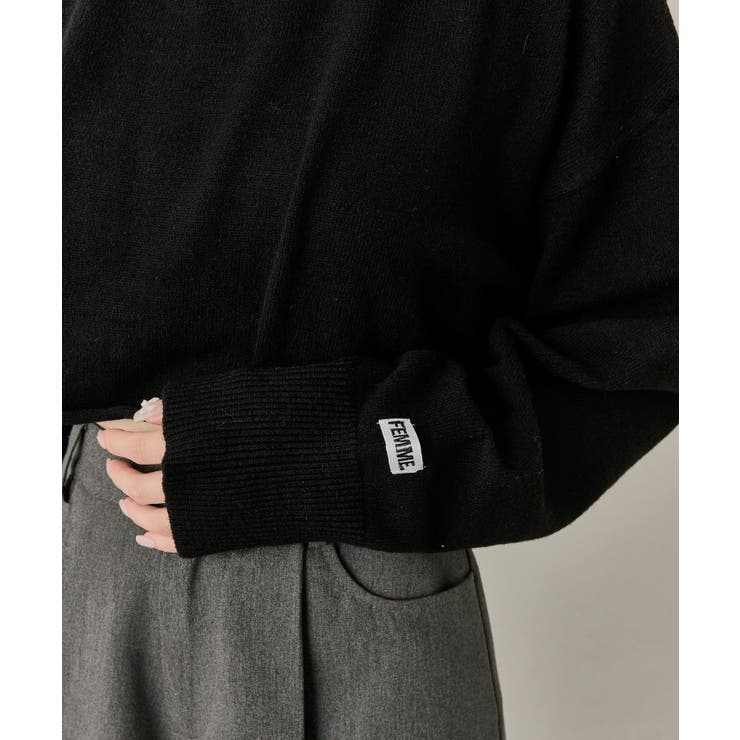 【mline】[mline]ショート タートルニット | PAL GROUP OUTLET | 詳細画像33 