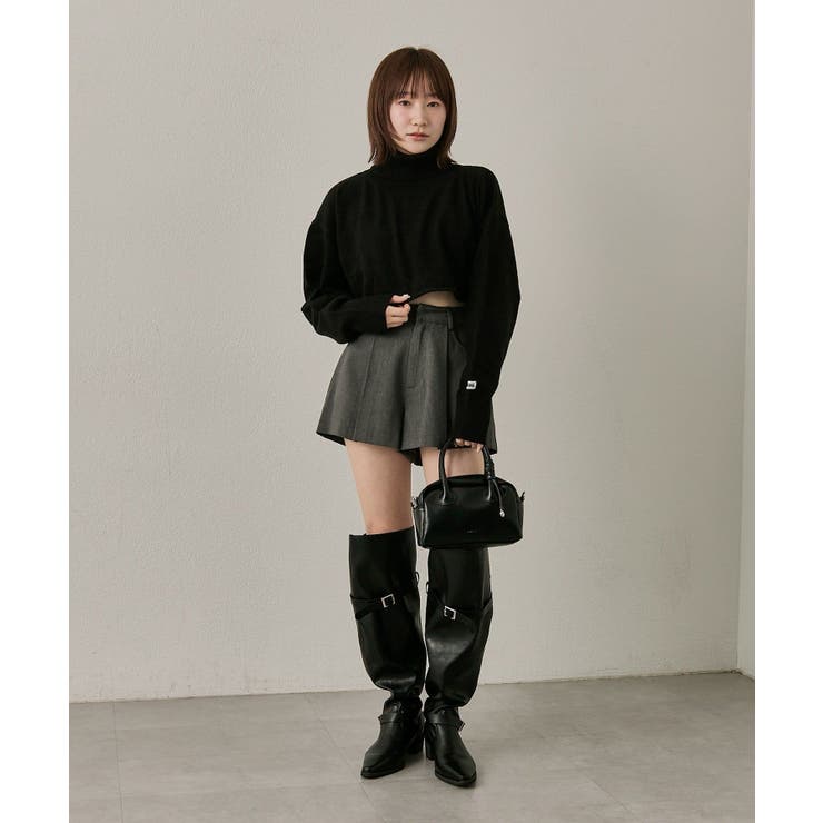 【mline】[mline]ショート タートルニット | PAL GROUP OUTLET | 詳細画像34 