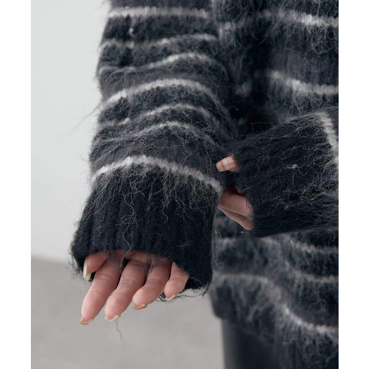 【mline】[mline]ミックスストライプニット | PAL GROUP OUTLET | 詳細画像14 