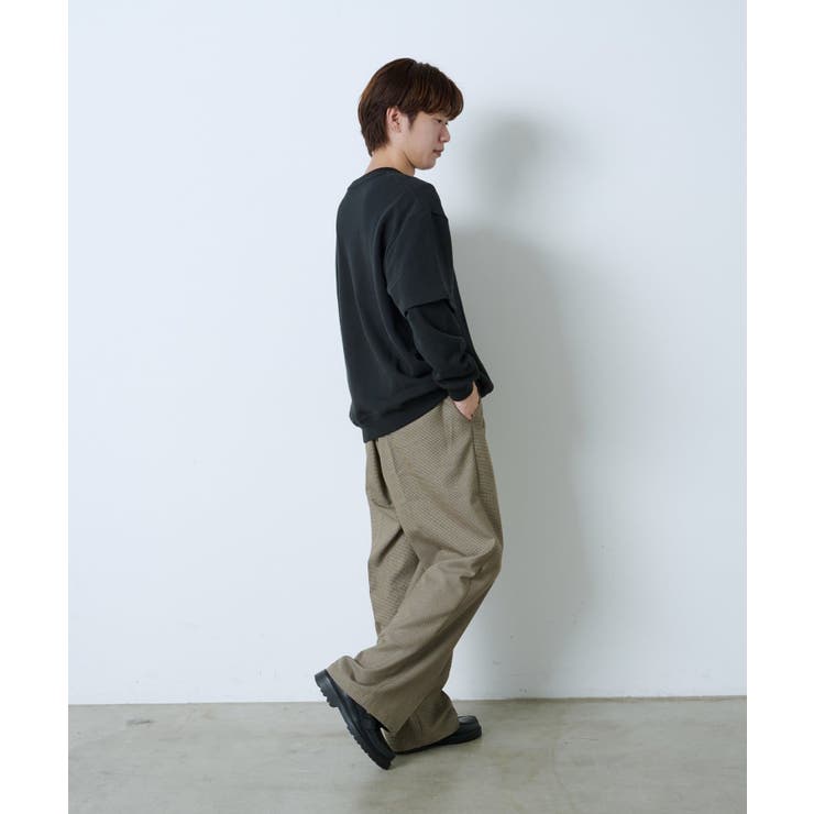 【Kastane】LAYERED SLEEVE SWEAT SHIRT | PAL GROUP OUTLET | 詳細画像7 