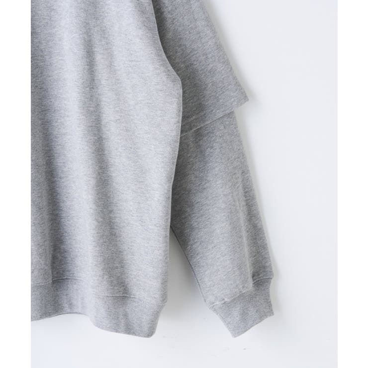 【Kastane】LAYERED SLEEVE SWEAT SHIRT | PAL GROUP OUTLET | 詳細画像28 