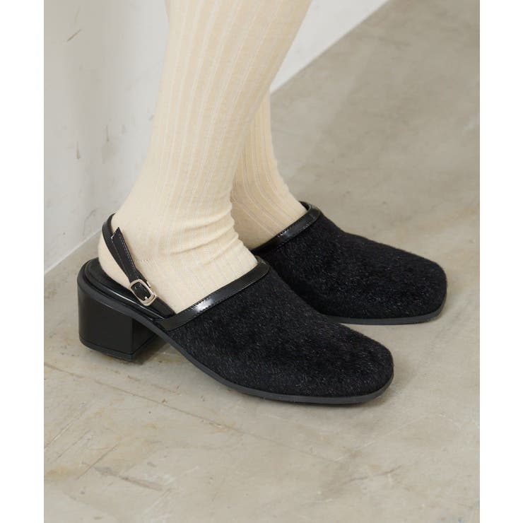 【Kastane】ハラコパイピングヒール | PAL GROUP OUTLET | 詳細画像2 