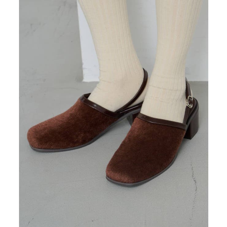 【Kastane】ハラコパイピングヒール | PAL GROUP OUTLET | 詳細画像7 