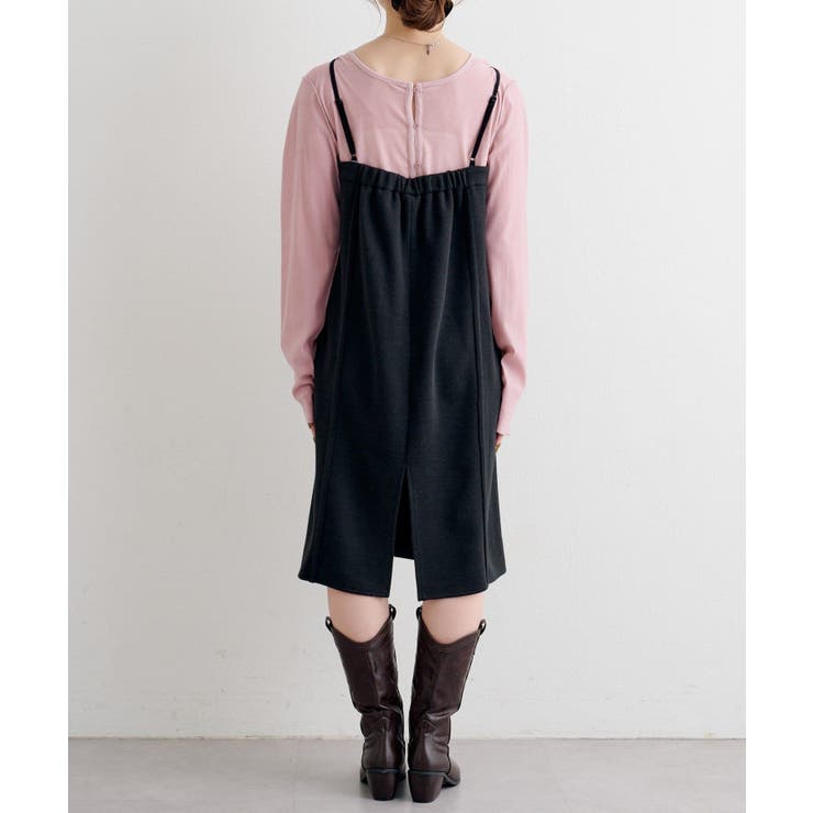 【Kastane】B ニットライクスウェットキャミワンピース | PAL GROUP OUTLET | 詳細画像26 