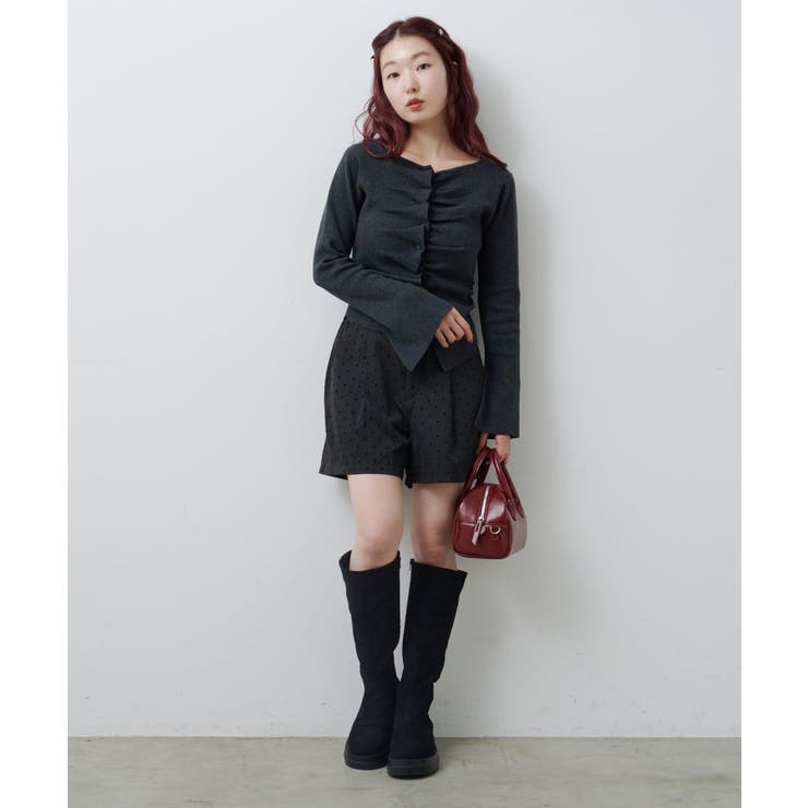 【Kastane】ドットサテンショートパンツ | PAL GROUP OUTLET | 詳細画像9 