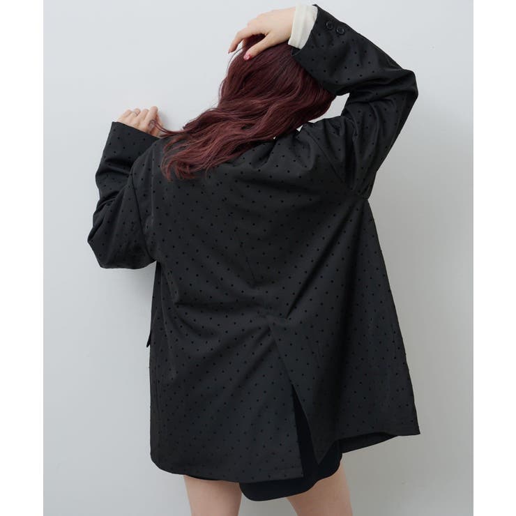 【Kastane】ドットサテンジャケット | PAL GROUP OUTLET | 詳細画像8 