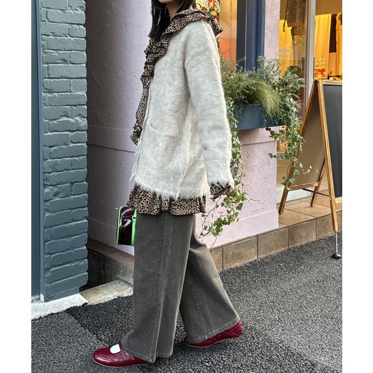 【Ciaopanic】【neutral】シャギーニットカーディガン | PAL GROUP OUTLET | 詳細画像5 