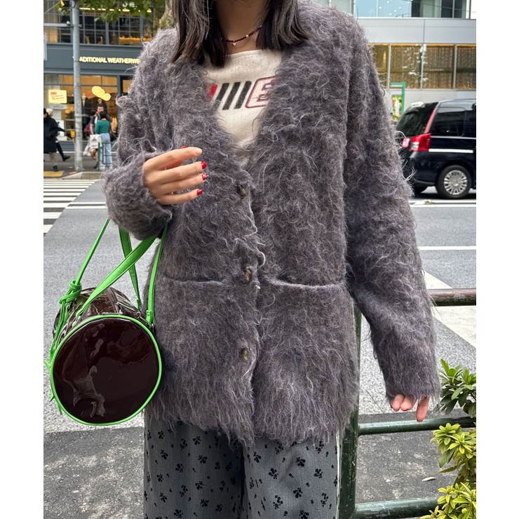 【Ciaopanic】【neutral】シャギーニットカーディガン | PAL GROUP OUTLET | 詳細画像21 