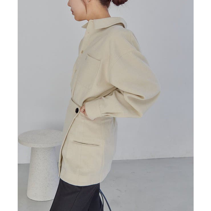 【CAPRICIEUX LE'MAGE】ラップレイヤードシャツ | PAL GROUP OUTLET | 詳細画像7 