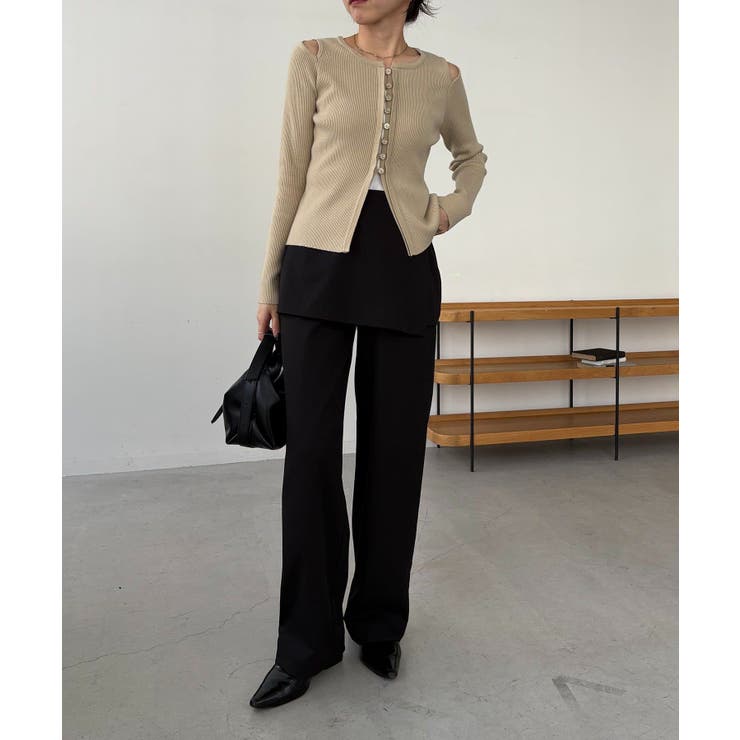 【CAPRICIEUX LE'MAGE】肩開きセッパボタンCD | PAL GROUP OUTLET | 詳細画像6 