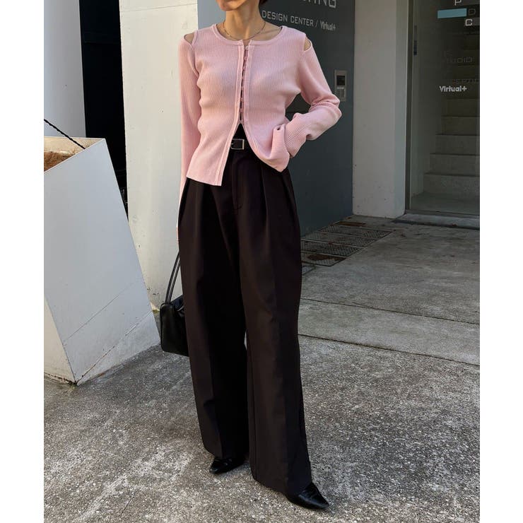 【CAPRICIEUX LE'MAGE】肩開きセッパボタンCD | PAL GROUP OUTLET | 詳細画像17 