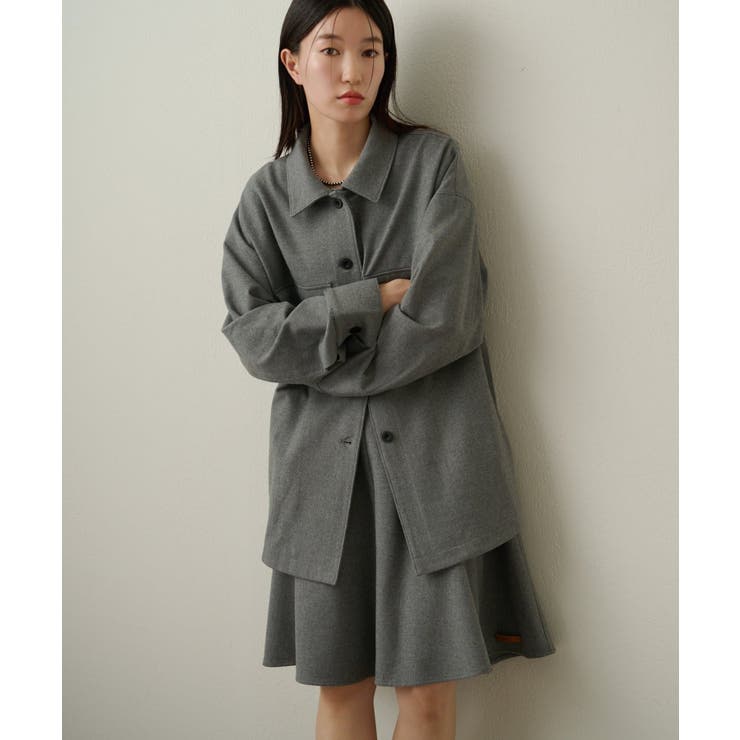 【Omekashi】ウールシャツジャケット | PAL GROUP OUTLET | 詳細画像37 