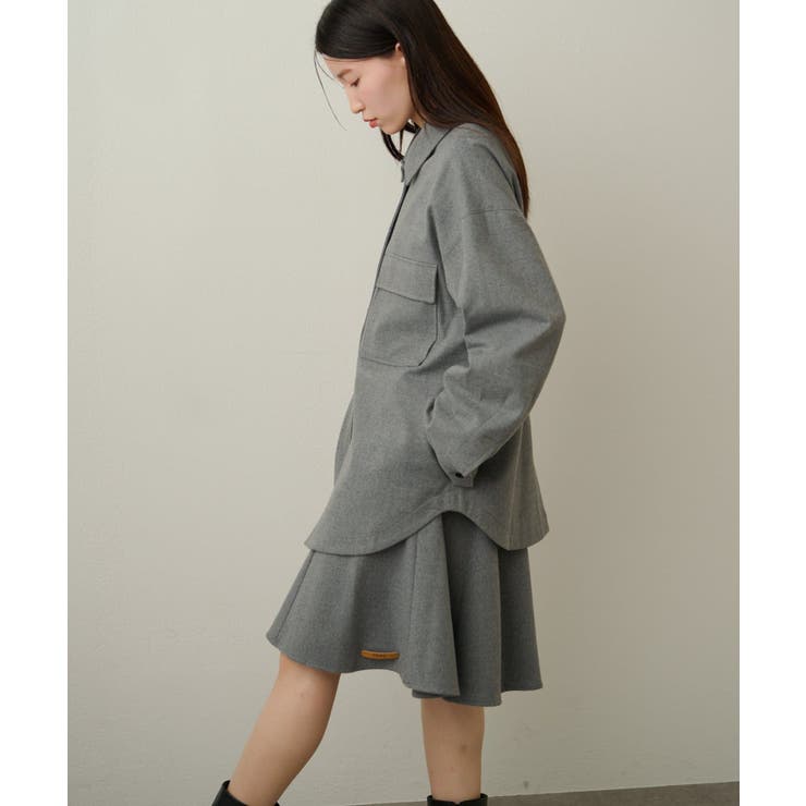 【Omekashi】ウールシャツジャケット | PAL GROUP OUTLET | 詳細画像32 