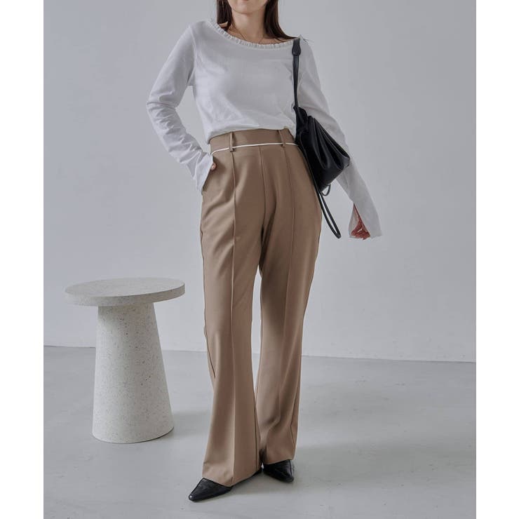 【CAPRICIEUX LE'MAGE】ピンタックフレアPT | PAL GROUP OUTLET | 詳細画像7 