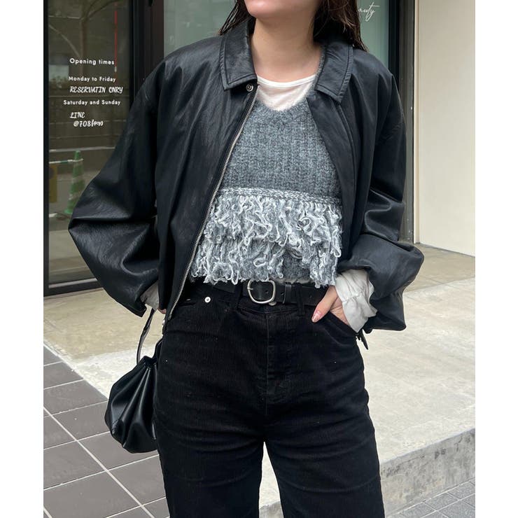 【CAPRICIEUX LE'MAGE】チュールヤーンベスト | PAL GROUP OUTLET | 詳細画像9 