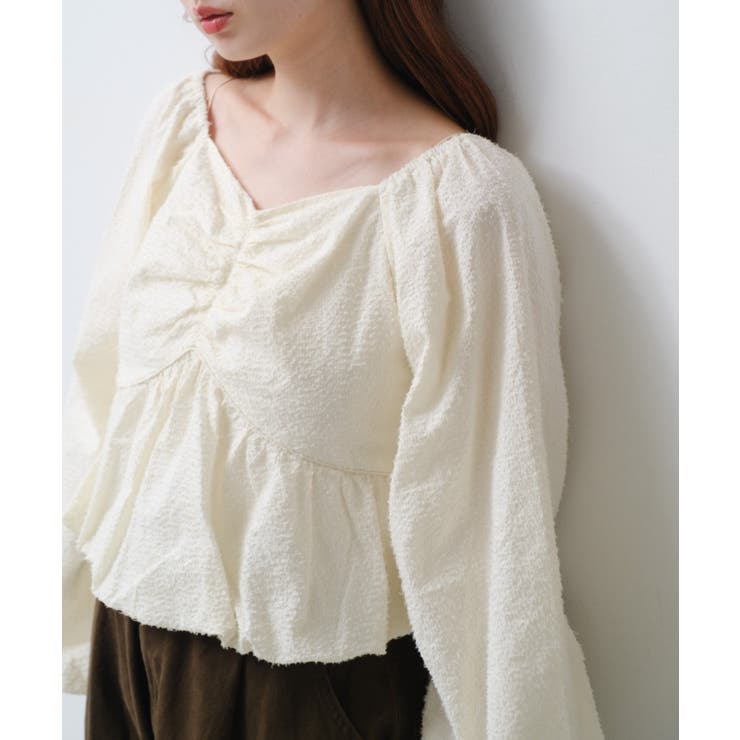 【Kastane】ダメージループバルーンブラウス | PAL GROUP OUTLET | 詳細画像10 