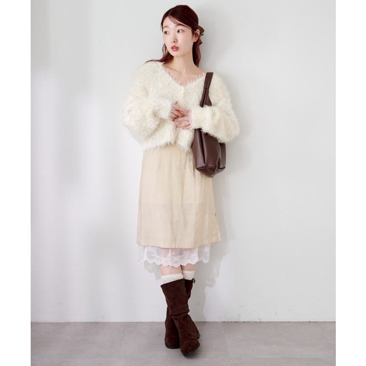 【Kastane】グロスシャギーカーディガン | PAL GROUP OUTLET | 詳細画像6 