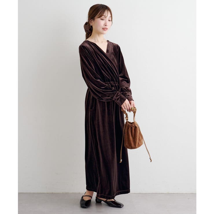 【Kastane】B ベロア2WAYワンピース | PAL GROUP OUTLET | 詳細画像10 