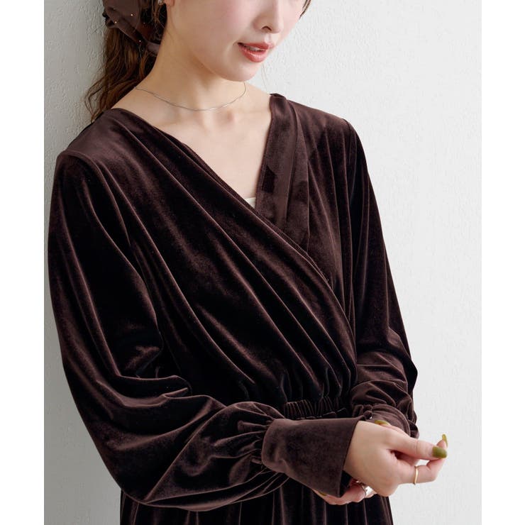 【Kastane】B ベロア2WAYワンピース | PAL GROUP OUTLET | 詳細画像13 