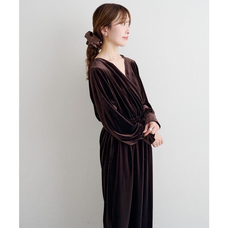 【Kastane】B ベロア2WAYワンピース | PAL GROUP OUTLET | 詳細画像14 