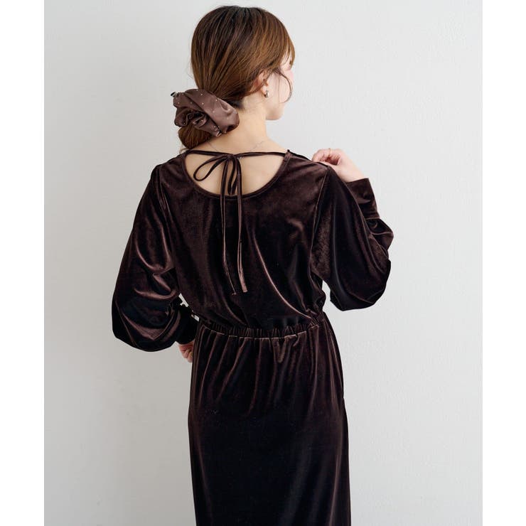 【Kastane】B ベロア2WAYワンピース | PAL GROUP OUTLET | 詳細画像16 