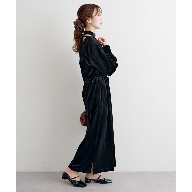 【Kastane】B ベロア2WAYワンピース | PAL GROUP OUTLET | 詳細画像3 