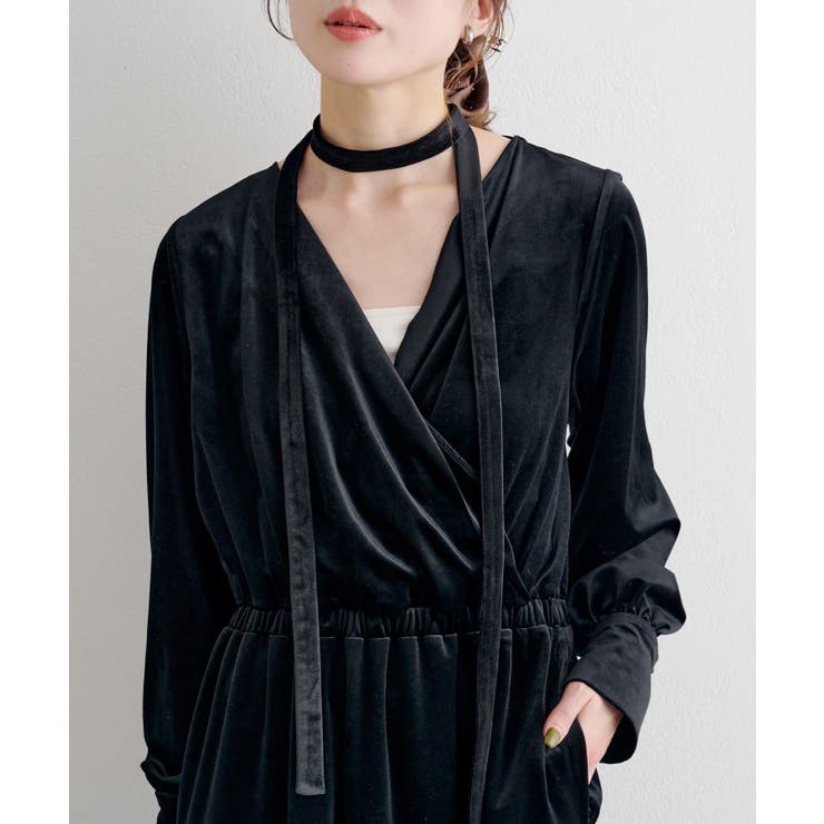 【Kastane】B ベロア2WAYワンピース | PAL GROUP OUTLET | 詳細画像6 