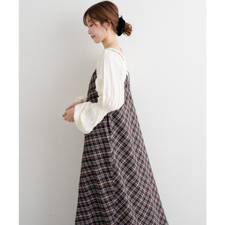 【Kastane】B シアーチェックワンピース | PAL GROUP OUTLET | 詳細画像14 