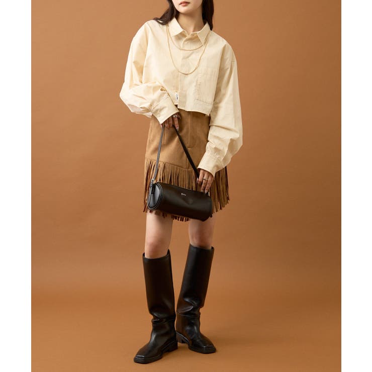 【mystic】フェイクスウェードフリンジスカート | PAL GROUP OUTLET | 詳細画像17 