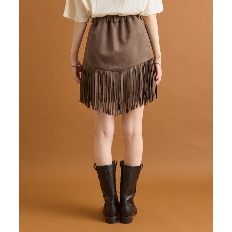 【mystic】フェイクスウェードフリンジスカート | PAL GROUP OUTLET | 詳細画像27 