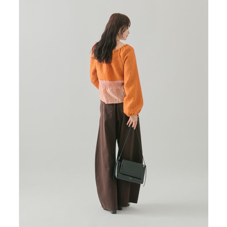 【mystic】シアーコルセットブラウス | PAL GROUP OUTLET | 詳細画像6 