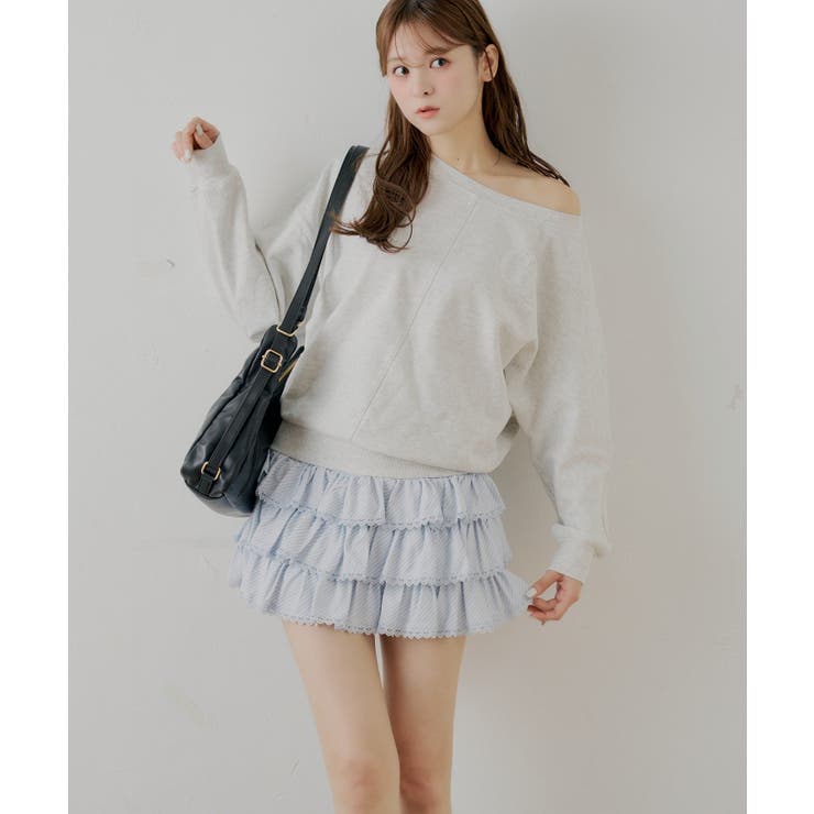 S/BLE | 【Chico】ティアードフリルミニSK | PAL GROUP OUTLET