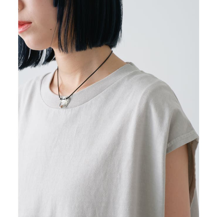 【Kastane】PIGMENT DYE NO SLEEVE TEE | PAL GROUP OUTLET | 詳細画像3 