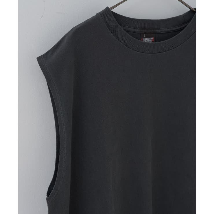 【Kastane】PIGMENT DYE NO SLEEVE TEE | PAL GROUP OUTLET | 詳細画像13 