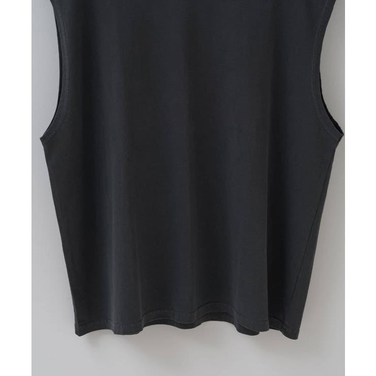 【Kastane】PIGMENT DYE NO SLEEVE TEE | PAL GROUP OUTLET | 詳細画像14 
