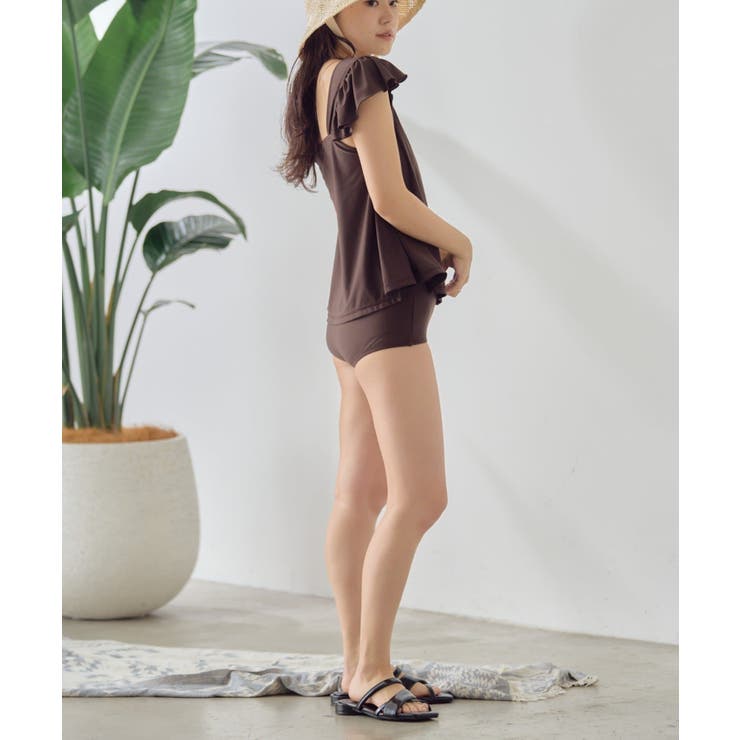 【CIAOPANIC TYPY】ショルダーフリル水着2点セット | PAL GROUP OUTLET | 詳細画像11 